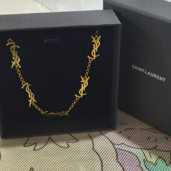 Yves Saint Laurent Jewelry - Yves Saint Laurent Monogram Necklace